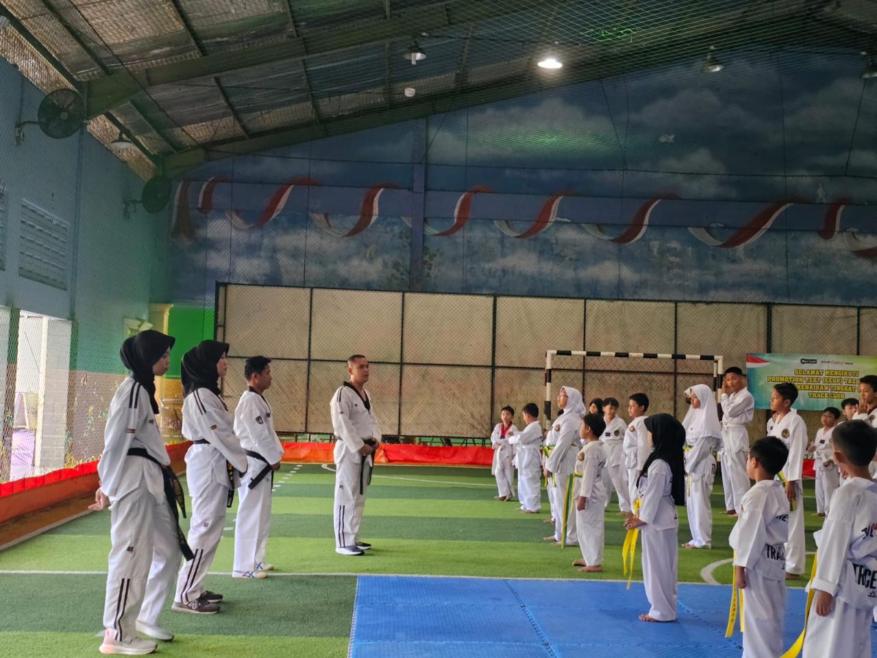 Semangat Juang! TRACE CLUB Gelar Ujian Kenaikan Tingkat Periode I Tahun 2025